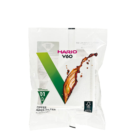Hario - V60 Paper Filter 01 - 100 stuks